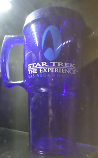 Star Trek the Experience travel mug
